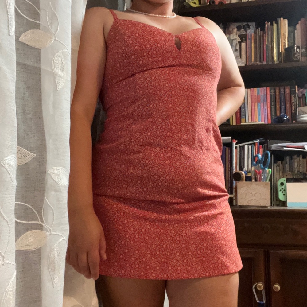 Vintage Red Romper